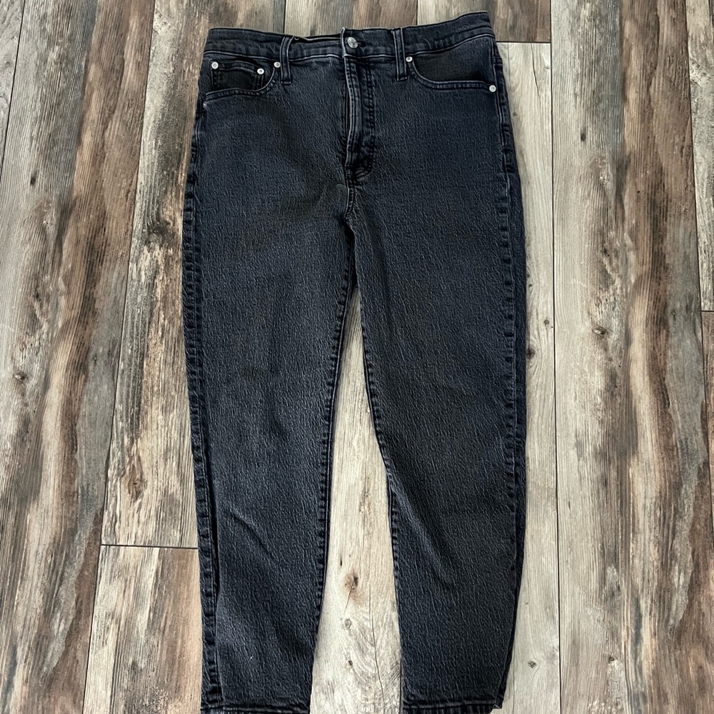 Madewell black jeans (size 30P)